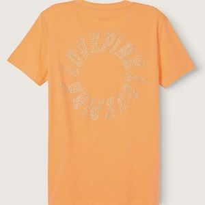 VS PINK Bling Campus Short Sleeve Shirt